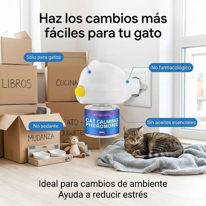 Calmante felino | Sin marcaje ni peleas