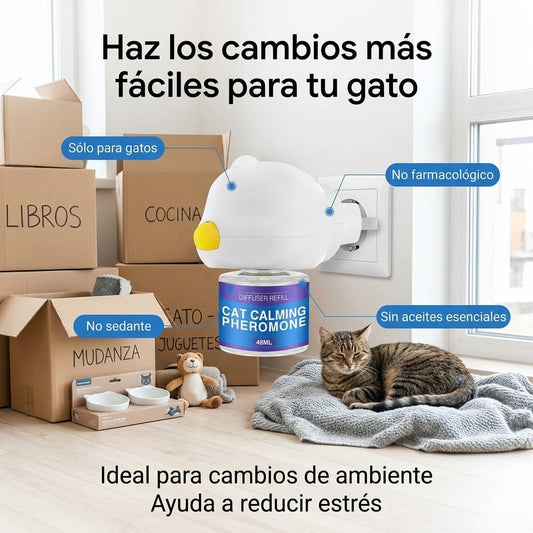 Calmante felino | Sin marcaje ni peleas